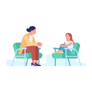 doctor and child client