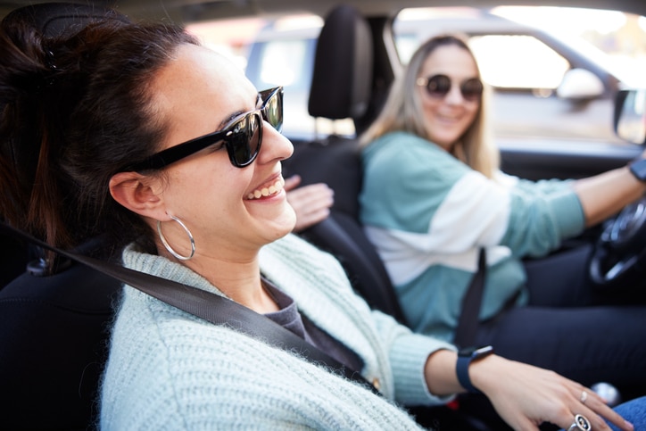 friend driving friend home after s-ketamine treatment